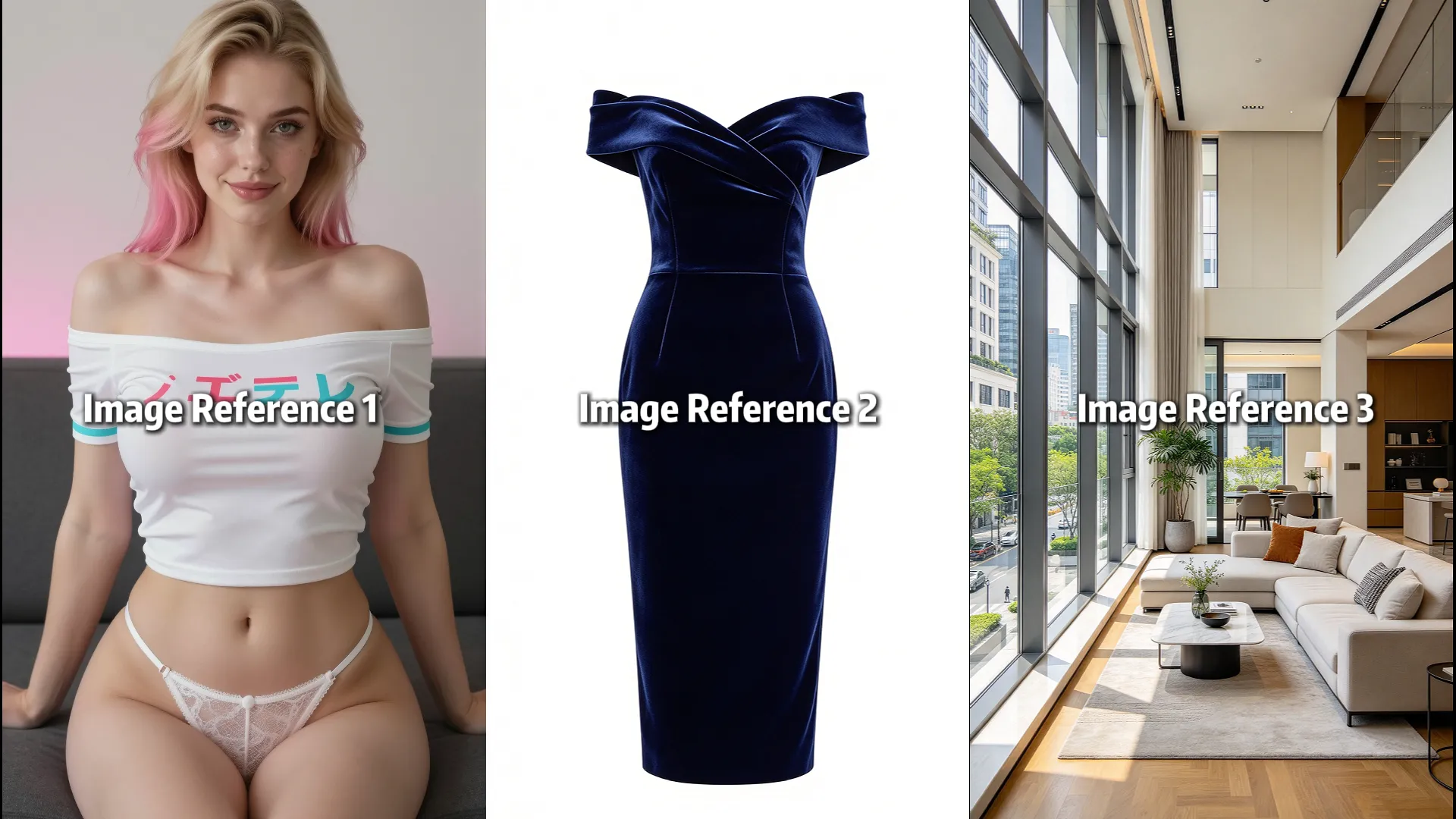 Character Reference / Outfit Reference / Atmosphere Reference